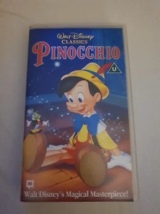 Pinocchio Disney Classics VHS. - Picture 1 of 3