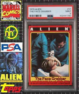 1979 Topps Alien - 57 Kane / The Face Grabber - PSA 9 MINT - Image 1 of 4