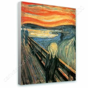 The Scream by Edvard Munch | Canvas (Rolled) | Wall art giclee artwork HD - Picture 1 of 19