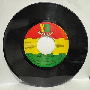SPANNA BANNA - LIVE YOURSELF / BRANDO - BRIDLE (7") 2006!! RARE!! YARD & BROAD - Picture 1 of 2