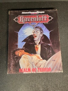 Caja de juego de rol vintage TSR Ravenloff 1053 Realm Of Terror AD&D Dungeons & Dragons - Imagen 1 de 13