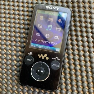 Reproductor MP3 Sony Walkman NW-S739F negro 16 GB solo menú japonés USADO funcionando - Imagen 1 de 12