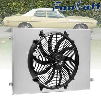 Shroud Electric Fan For 1973-74 Dodge Coronet 1974 Dodge Charger 7.2L 440 V8 US Foto 1 de 4