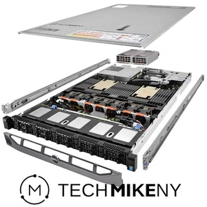 Dell PowerEdge R630 Server 3.20Ghz 16-Core 128GB 2x 400GB SAS SSD 12G H730P - Picture 1 of 5