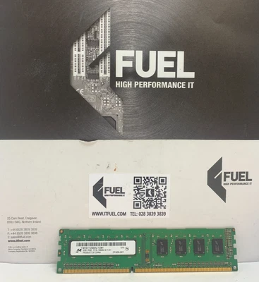 Micron  2GB DDR3L ram memory module PC3l-10600   -  MT8KTF25664AZ-1G4M1 - Image 1 of 3