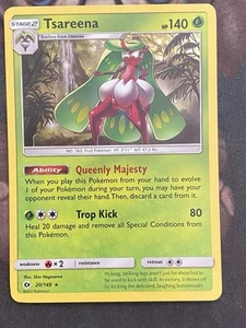 Pokémon Sole e Luna--Tsareena #20/149 Holo - Foto 1 di 1