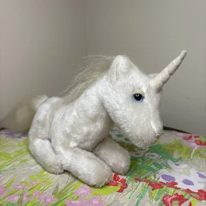 Vintage 1980 The Last Unicorn Stuffed Animal ITC Films California Toys White - Picture 1 of 15