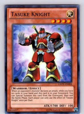 Tasuke Knight Super Rare Unlimited GAOV-EN004 LP - Image 1 of 2