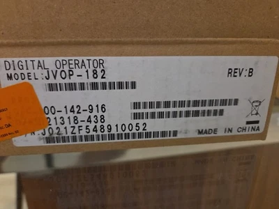 NOVO YASKAWA NOVO JVOP-182 PLC INVERSOR DRIVE LED operador digital - Imagem 1 de 3