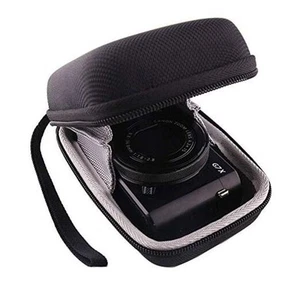 Hard EVA Travel Case for Canon PowerShot SX720 SX620 SX730 SX740 G7X G7X black - Picture 1 of 8