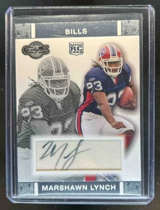 2007 Topps Co-Signers Marshawn Lynch Rookie Auto Rookie #RA-ML Bills - Picture 1 of 2