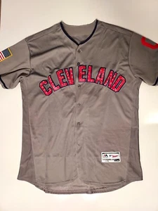 Francisco Lindor 12 Cleveland Indians Stars Jersey Authentic Majestic Size 48 - Picture 1 of 8