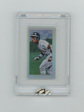 2011 Topps eTopps Rickey Henderson T206 Refractor Encased #'d 585/749