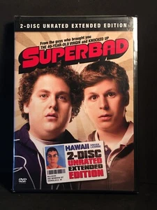 Superbad (DVD, 2007, 2-Disc Set, Special Edition; Unrated; Extended Cut) NEW - Picture 1 of 3
