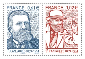 BRIEFMARKE 4869-4870 NEU XX LUXUS - JEANS JAURES (1859-1914) - Bild 1 von 1