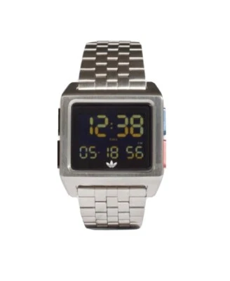 NUEVO Reloj Adidas Archive M1 CJ6307 Plateado Acero Inoxidable Cuarto 36MM NIXON Foto 1 de 4