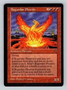 Bogardan Phoenix - Visions - Light Play - Magic The Gathering MTG - Picture 1 of 2