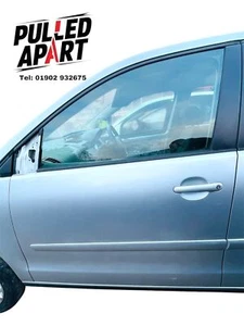VWPolo 9N3 5 Door 2002-2009 FRONT PASSENGER Door La7w Reflex Silver - Picture 1 of 23