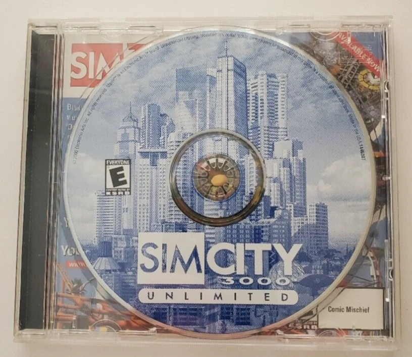 SimCity 3000 Unlimited, PC CD-ROM, 2000 - Image 1 of 1