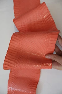 Genuine snakeskins. Real snake leather hide, thin and glossy - Picture 1 of 14