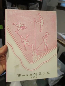 1954 Republik Ohio High School Jahrbücher Grundschulklassen 1-12 Seneca County - Bild 1 von 14