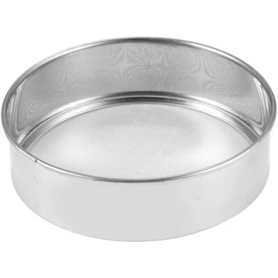 Set 3 setacci da cucina per farina cacao setaccio per dolci e torte in acciaio - Immagine 1 di 4