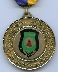 Sweden Hunting Club Alvesta Award Medal 3 Class 1998 Nice Grade !!! - Picture 1 of 3