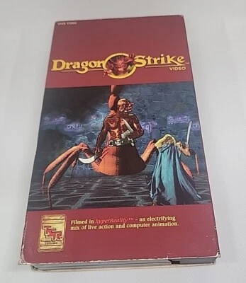 Dragon Strike 1993 Board Game Replacement VHS Video Cassette - Image 1 of 3