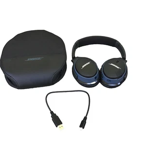 Bose SoundLink AE2 Around-Ear II Bluetooth Wireless Headphones Black/Blue Case - Picture 1 of 13