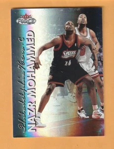Nazr Mohammed Philadelphia 76ers 1999-00 Fleer Force Forcefield #180 Kentucky 8L - Bild 1 von 2