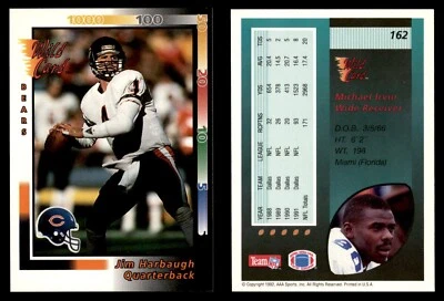 1992 Wild Card Football Complete Your Set #1-250 You Pick! - Image 1 of 4
