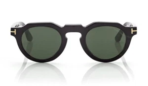 $1,500 TOM FORD Private Collection Round Horn Sunglasses TF1129-P 63N Italy - Picture 1 of 5