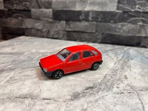Vintage Rare Burago Fiat Tipo Made In Italy Red 1/43 Die Cast Car - Picture 1 of 6