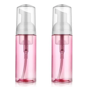 2 Pack 60ml/2oz Travel Foam Pump Bottle Small Size Foam Spray Bottle Dispenser - Picture 1 of 6