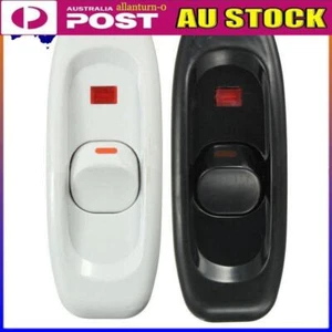4Pcs /8Pcs 240V 10A Inline ON/OFF Button Table Lamp Desk Light Cord Cable Switch - Picture 1 of 12