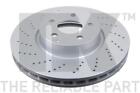 2x Brake Discs Pair Vented fits MERCEDES E300 S212, W212 3.0D Front 09 to 16 Set