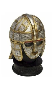 SUTTON HOO HELMET MEDIEVAL ANGLO SAXON ARTEFACTS FIND BURIAL SHIP ORNAMENT - Picture 1 of 1