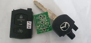 MAZDA Key Flip  Remote Visteon 41784 , 434 mhz, pcb 41780-501-40 - chip 4D63 3bt - Picture 1 of 5