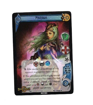 Universal Fighting System UFS ShadowWar Promo Padma  SW2P Out of pack Quality - Image 1 of 2