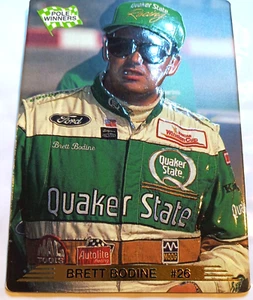 * 1993 card # 27 Action Packed Race card  #20 Brett Bodine - Picture 1 of 7