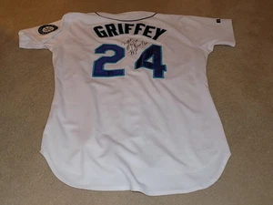 Ken Griffey Jr Game Worn Signed Jersey 1995 Seattle Mariners - Picture 1 of 1