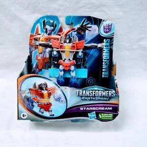 Hasbro Transformers Earth Spark Starscream Toy Figure 6+ - Picture 1 of 2