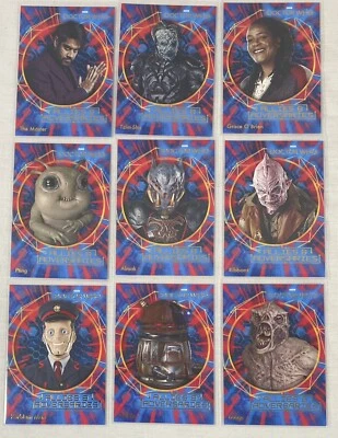 Doctor Who 2022 Completo 18 Cartas "Aliados y Adversarios" Juego de Persecución HA1-HA18 Foto 1 de 3