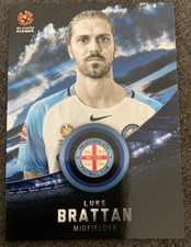 2016/17 Tap N Play A-league Melbourne City Luke Brattan T Card #90