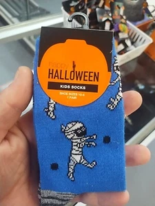 Kids Mummy Socks Fits Shoe Size 10 - 4 - Picture 1 of 2