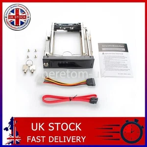 5.25 inch Tray-Less SATA Mobile Rack for 1 x 3.5" HDD Enclosure Hot-swap Dock - Picture 1 of 11