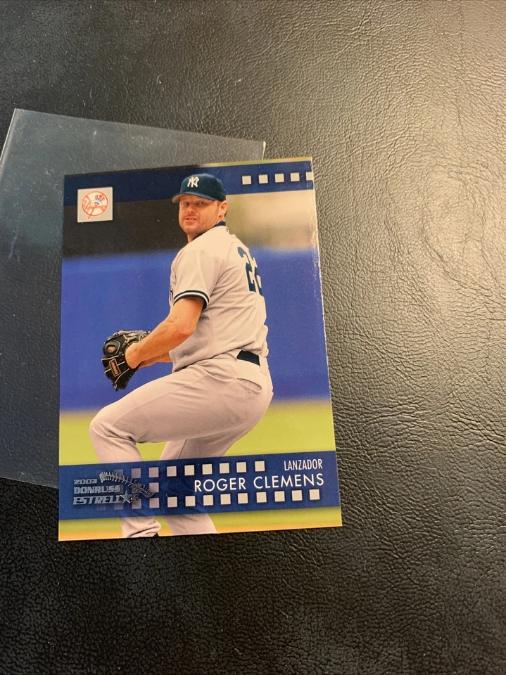 Cb27 Roger Clemens #67 New York Yankees 2003 Donruss Estrellas￼ - Image 1 of 2