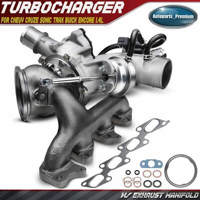 Turbocompresor para Chevy Cruze 11-15 Sonic Trax y Buick Encore 55565353 1,4 L Foto 1 de 4