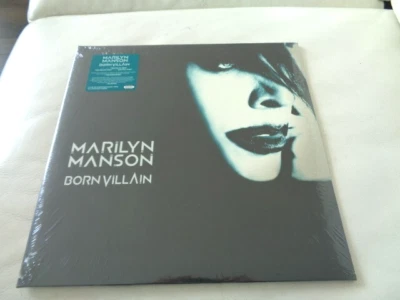 Marilyn Manson Born Villain New 2 x 180 Gram Black Vinyl LP Johnny Depp Bonus Tr - Image 1 of 4
