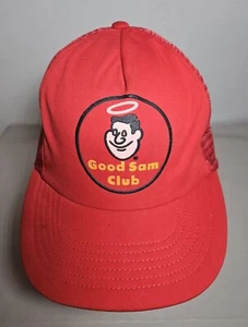 Vintage Good Sam Club Trucker Mesh Strapback Mütze/Kappe Freizeit Wohnmobil Reisen... - Bild 1 von 8
